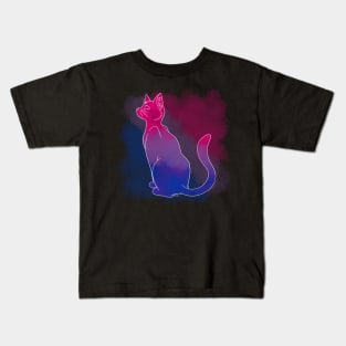 LGBT+ Cats: Bi Kids T-Shirt